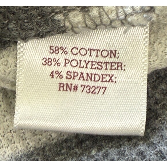 So Women Striped Henley Top Minimalist Thermal Waffle Knit Casual Layering Top L - Picture 5 of 6